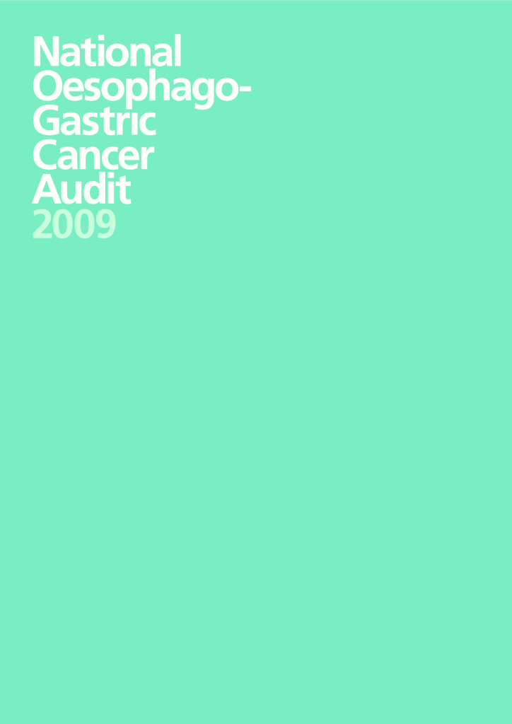 National Oesophago- Gastric Cancer Audit 2009