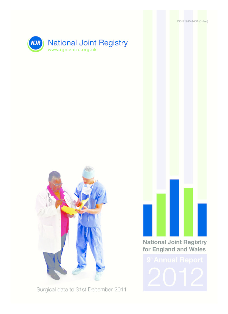 National Joint Registry 9th Annual Report 2012