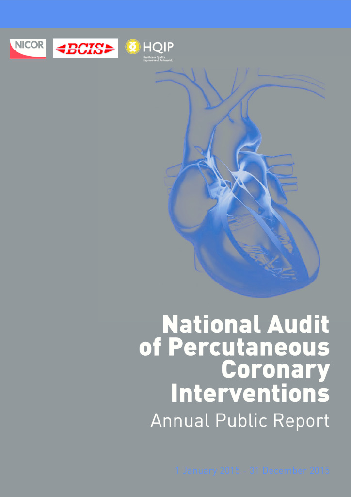 National Audit of Percutaneous Coronary Intervention Annual Public Report