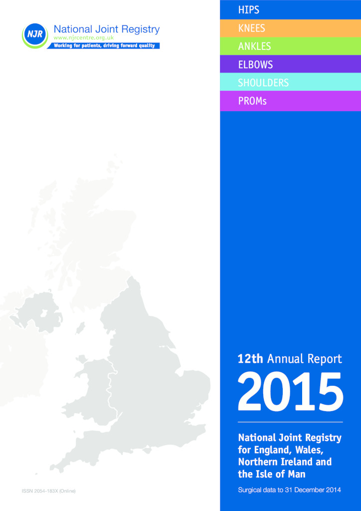 National Joint Registry 12th Annual Report 2015