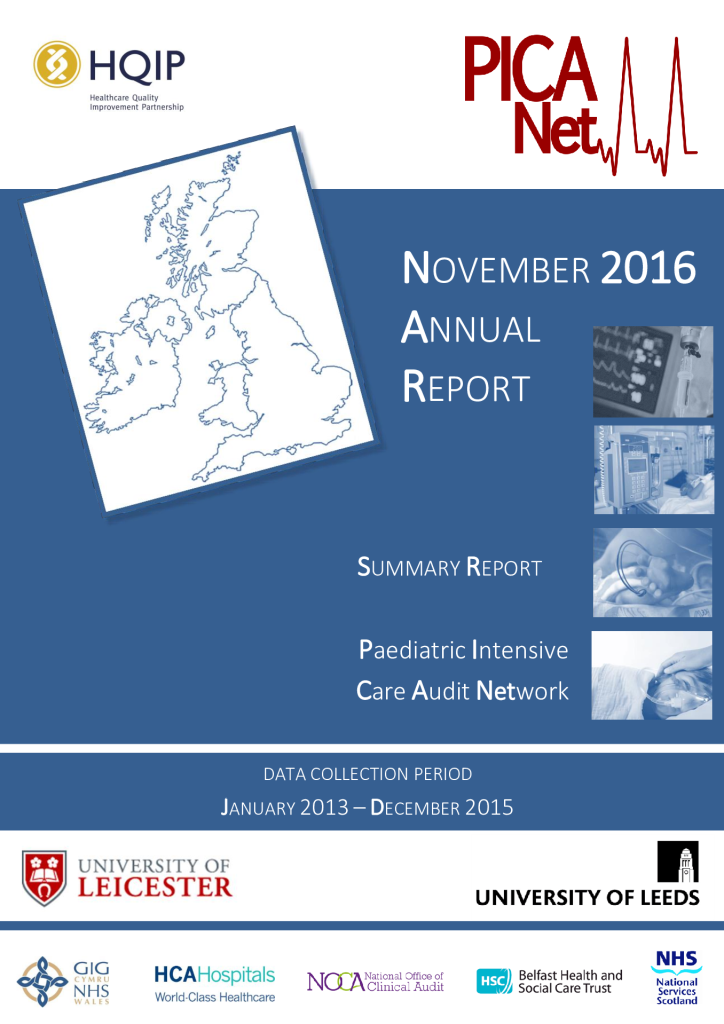 Annual report: Paediatric Intensive Care Audit Network