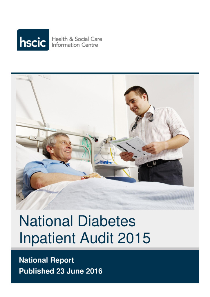 National Diabetes Inpatient Audit 2015