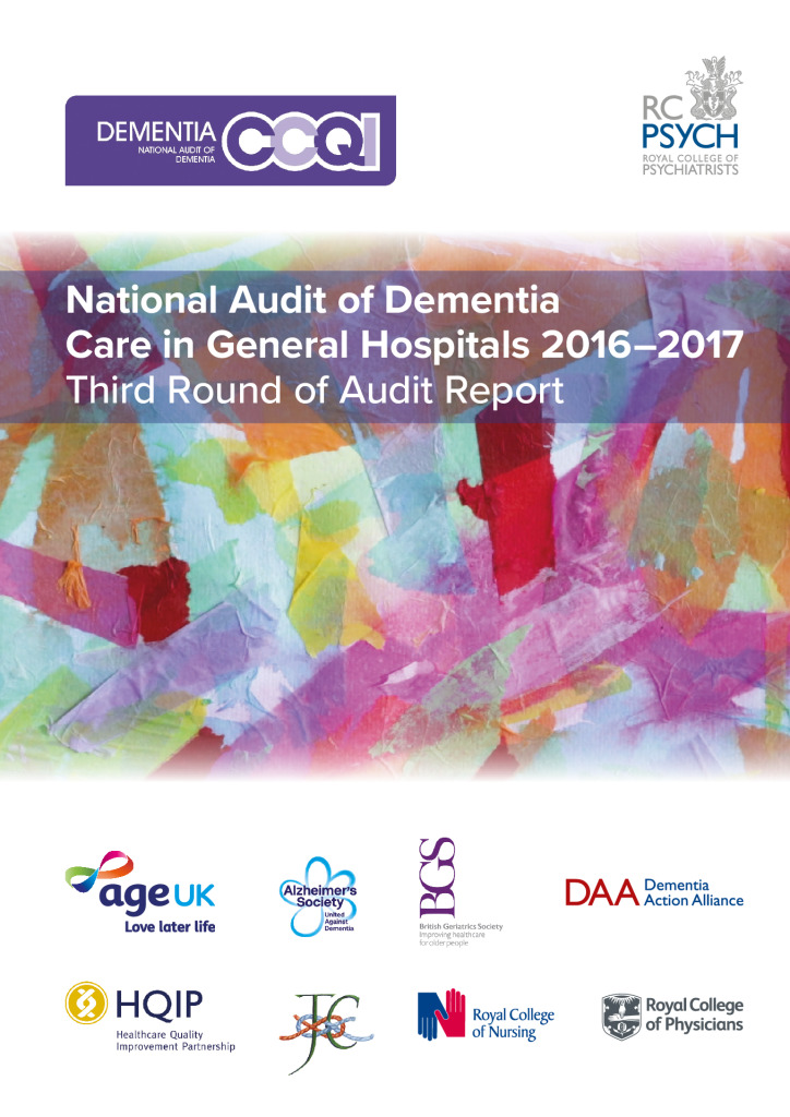 National Audit of Dementia Care in General Hospitals 2016-2017: Third Round of Audit Report