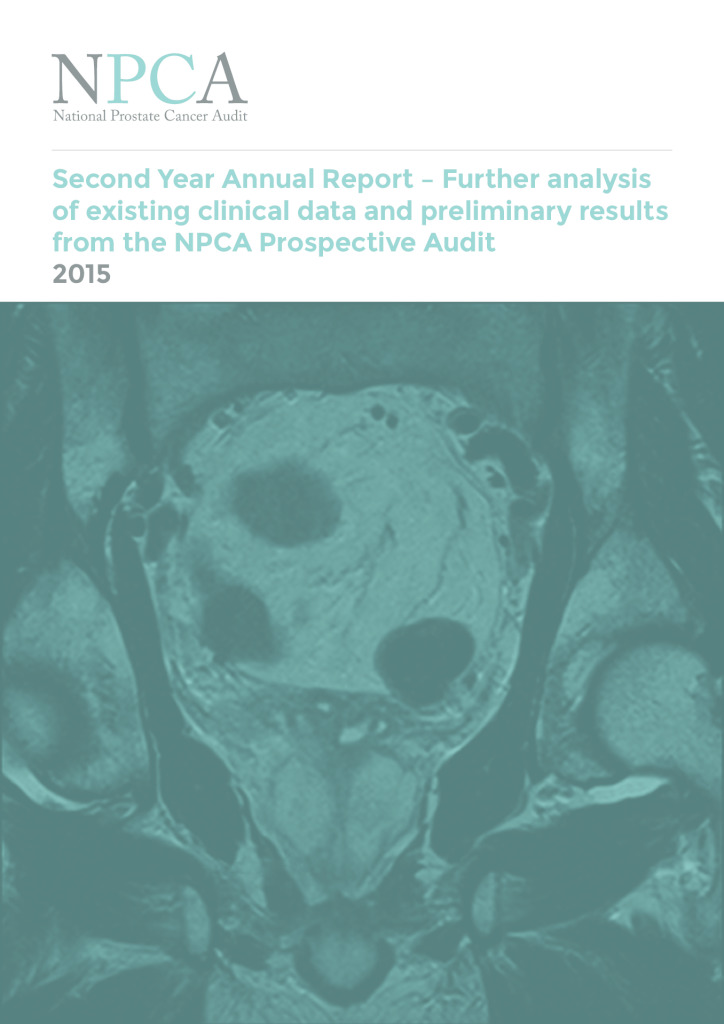 National prostate cancer audit 2015 annual report
