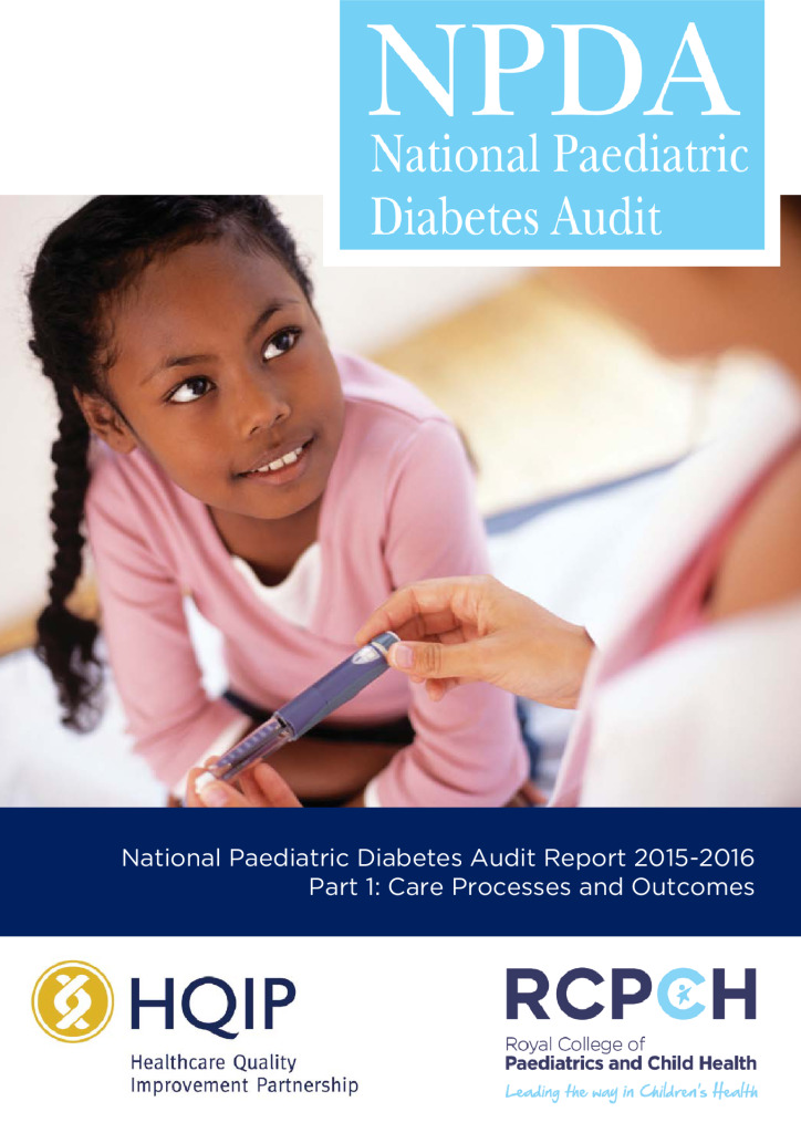 National Paediatric Diabetes Audit Report 2015-2016