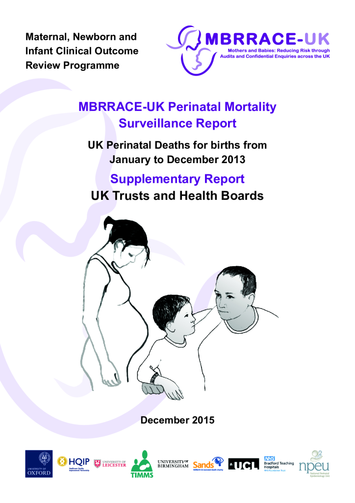 MBRRACE-UK perinatal mortality surveillance 2013 – supplemental report