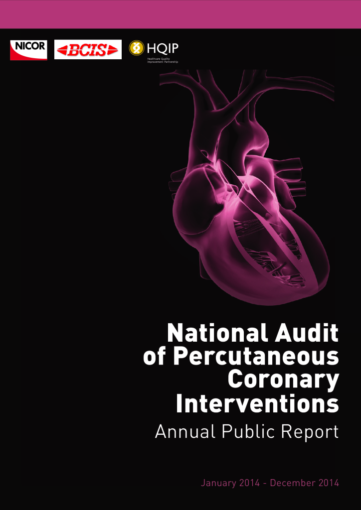 National Audit of Percutaneous Coronary Interventions annual report