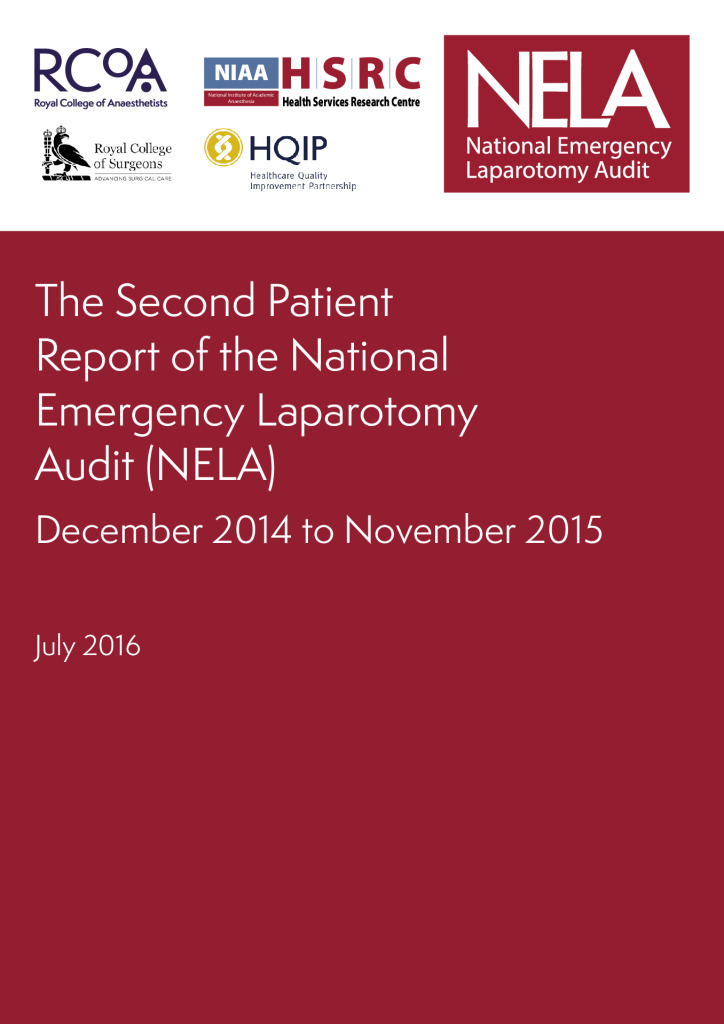 The Second Patient Report of the National Emergency Laparotomy Audit (NELA)