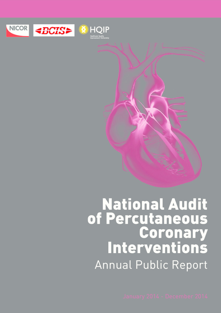 National Audit of Percutaneous Coronary Interventions annual report