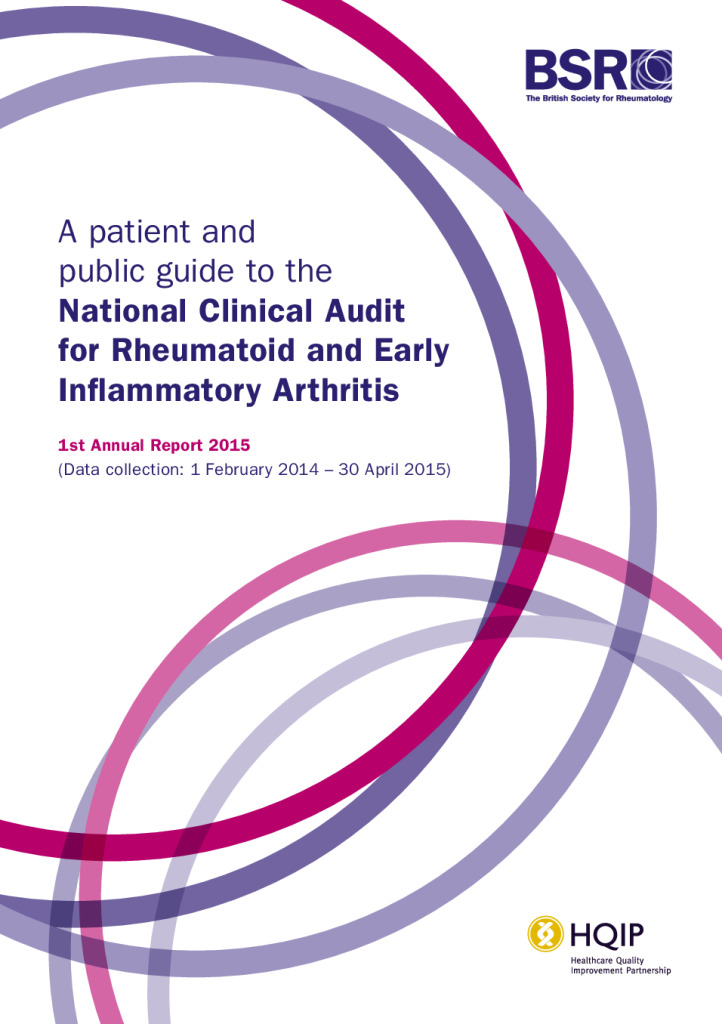 A patient and public guide to the National Clinical Audit for Rheumatoid and Early Inflammatory Arthritis