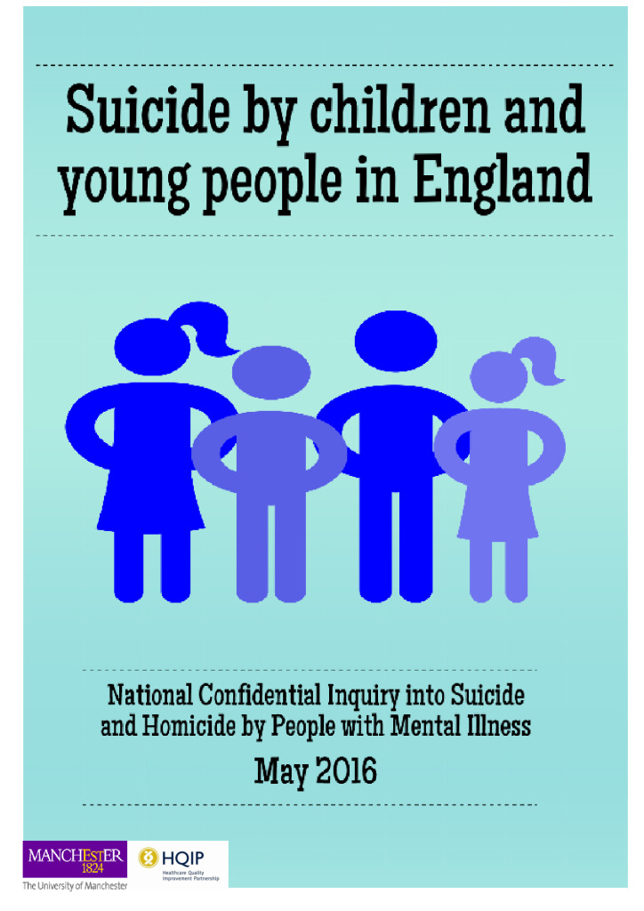 Report: suicide by children and young people in England