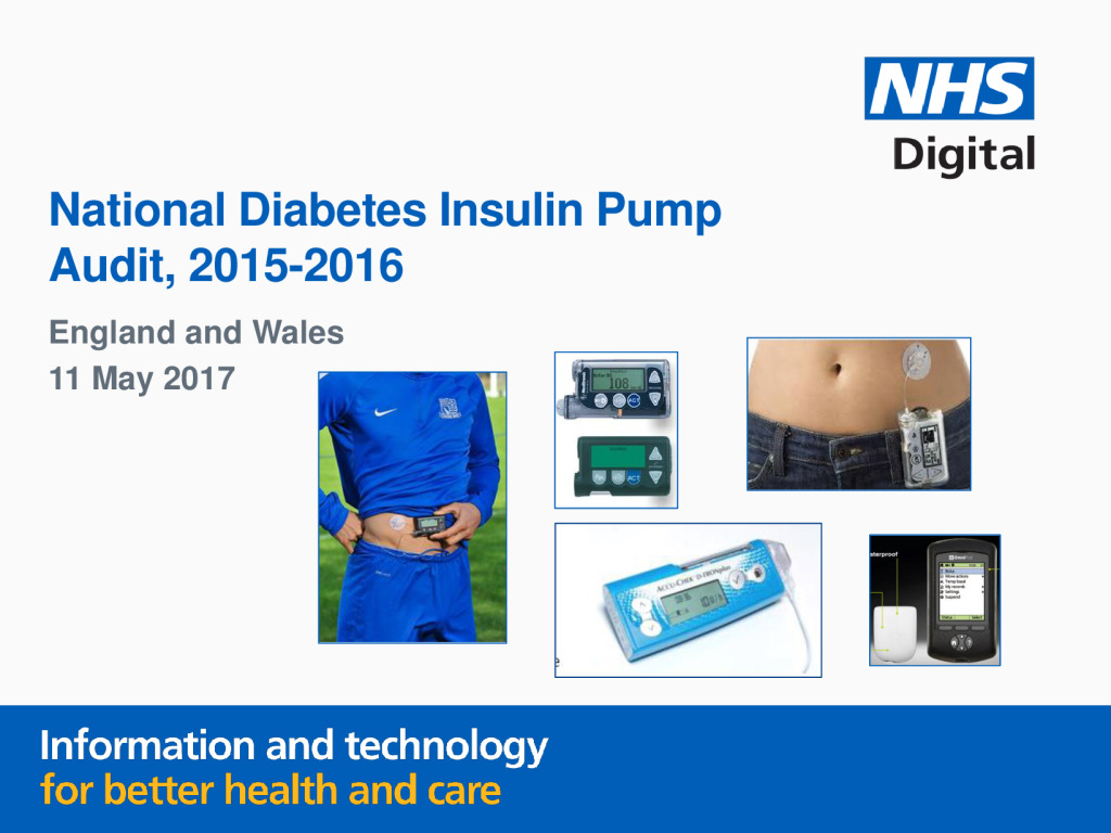 Report: National Diabetes Insulin Pump Audit, 2015-2016