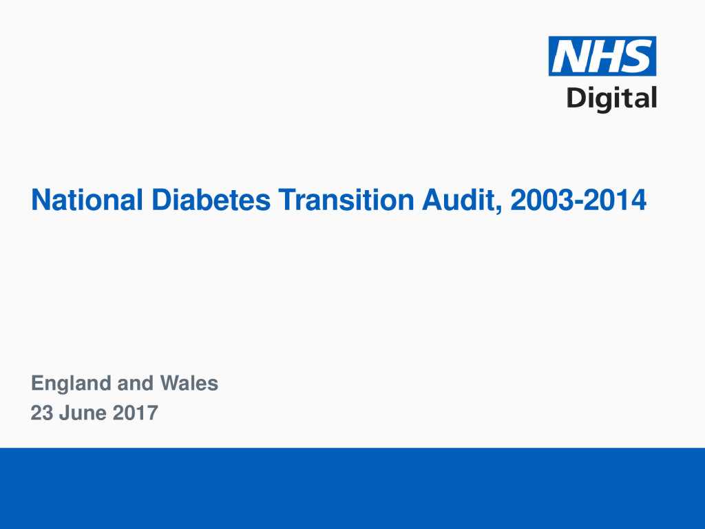 National Diabetes Transition Audit Report