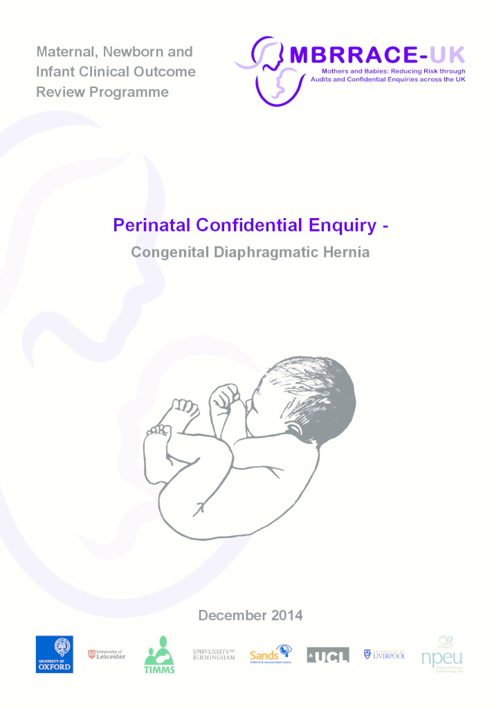 Congenital diaphragmatic hernia report