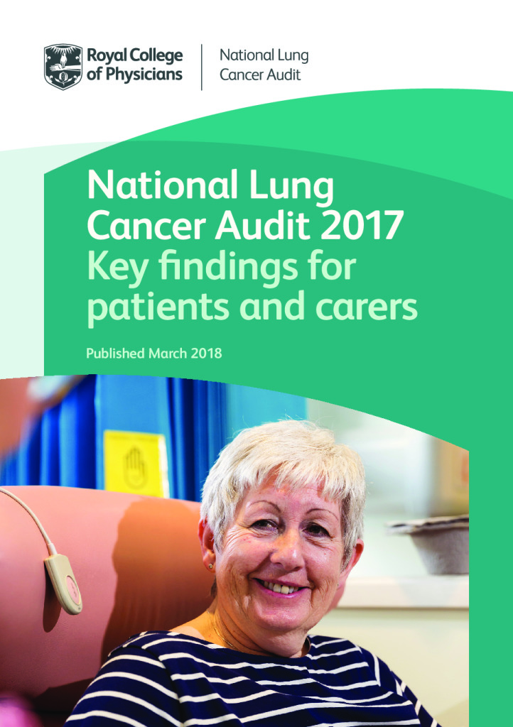 National Lung Cancer Audit 2017- Key findings for patients and carers