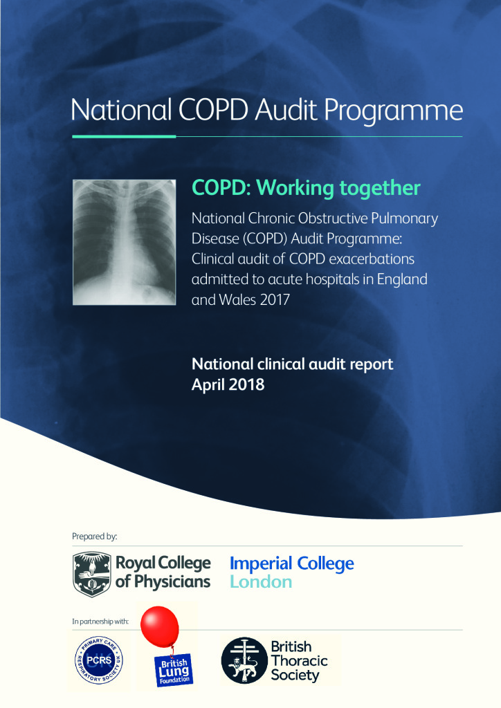 Chronic Obstructive Pulmonary Disease: Secondary care clinical audit 2017: Working together