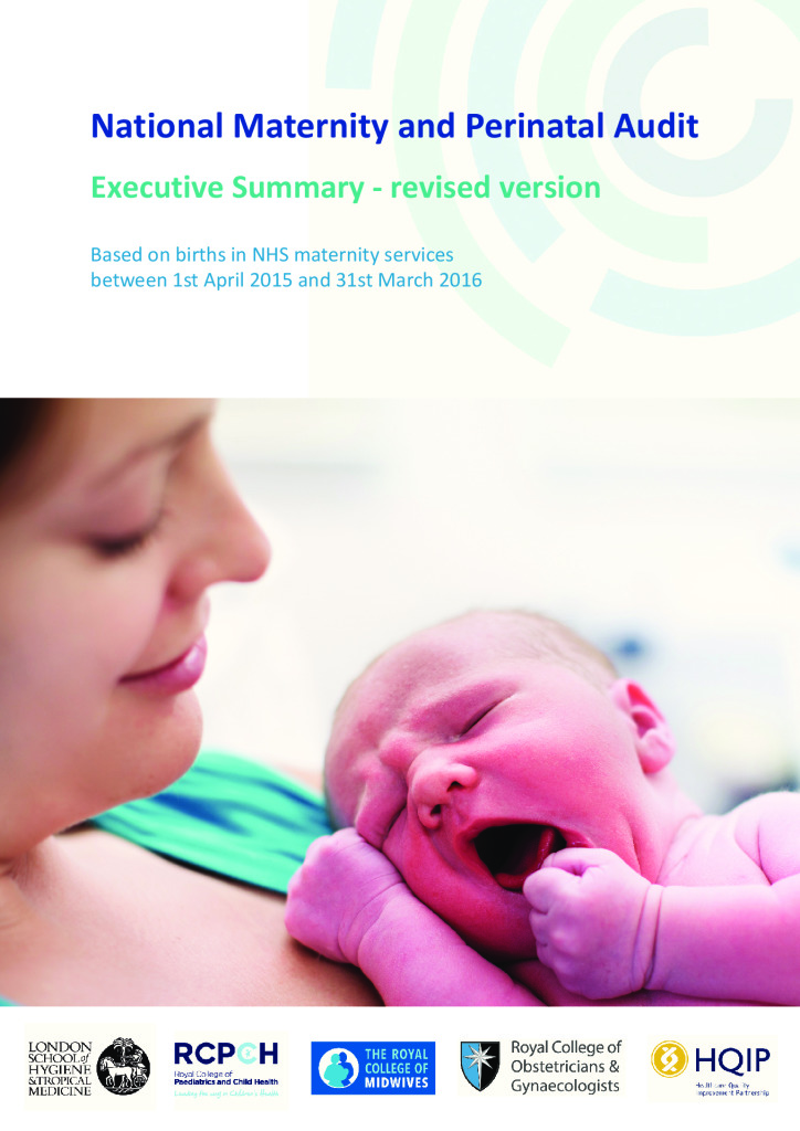 National Maternity and Perinatal Audit: Clinical report 2017