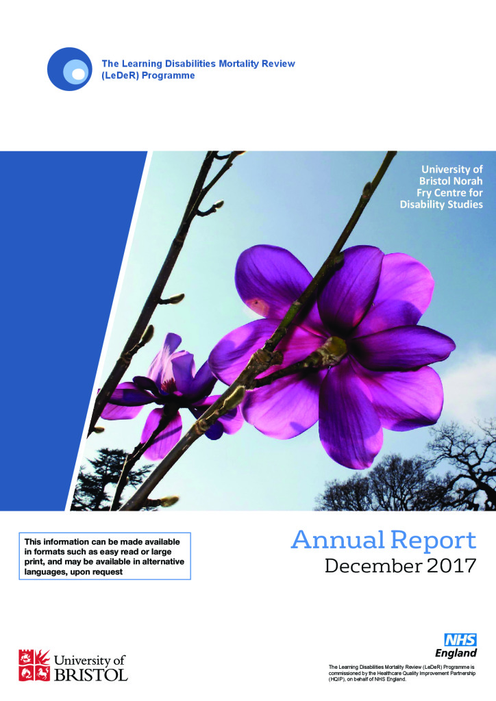 The Learning Disabilities Mortality Review Annual Report 2017