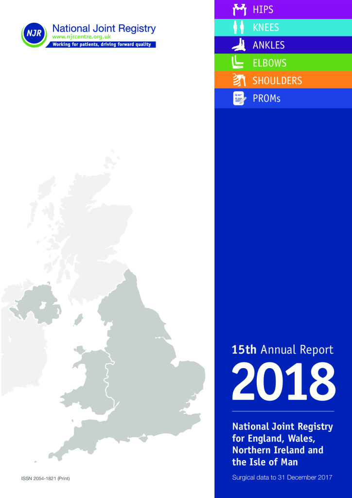 National Joint Registry 15th Annual Report 2018