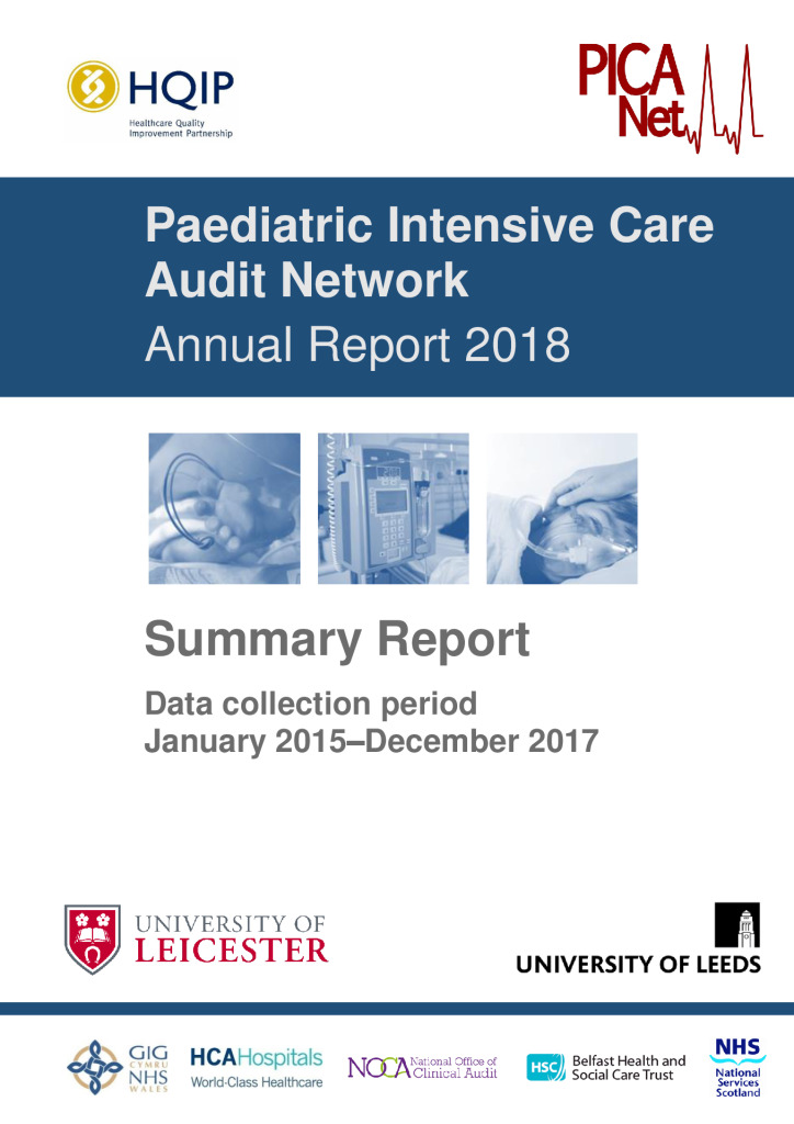 Paediatric Intensive Care Audit Network: Annual Report 2018