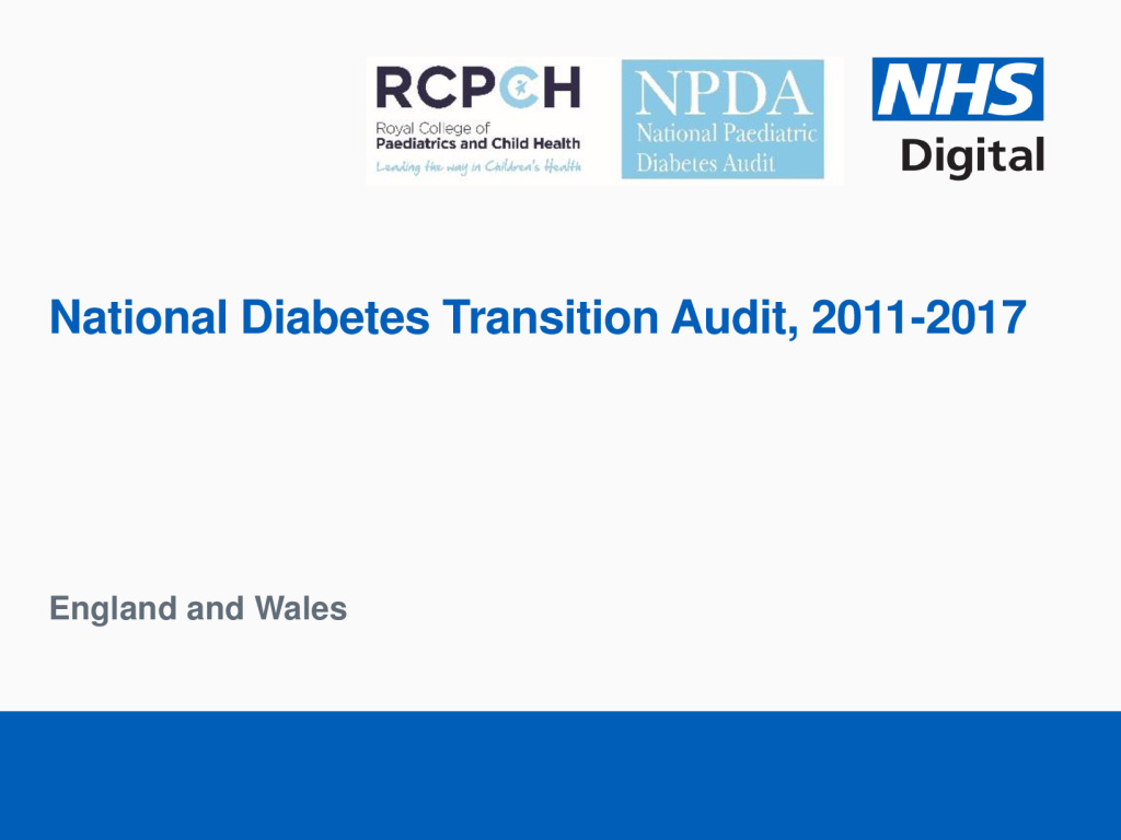 National Diabetes Transition Audit 2011-2017