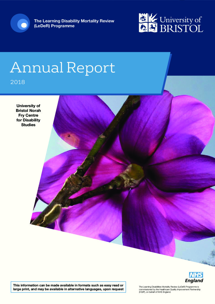 The Learning Disabilities Mortality Review – Annual Report 2018