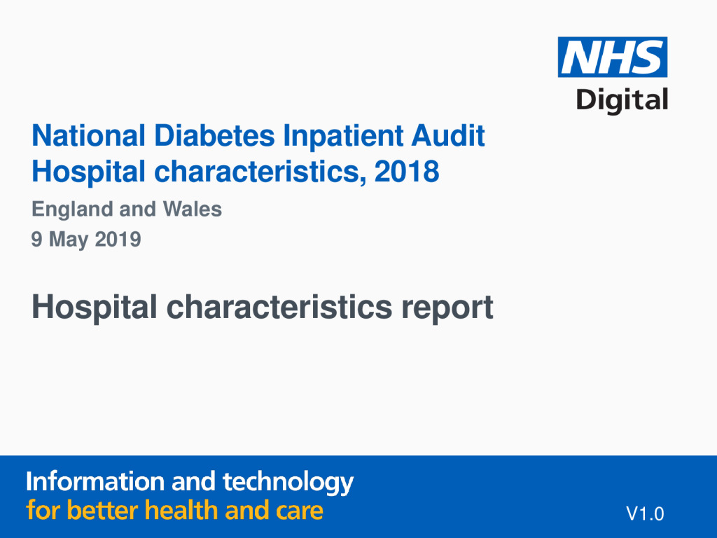 National Diabetes Inpatient Audit 2018