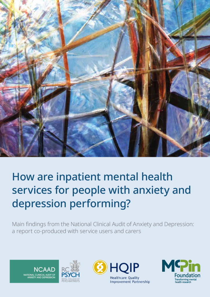 National Clinical Audit of Anxiety and Depression: inpatient mental health services