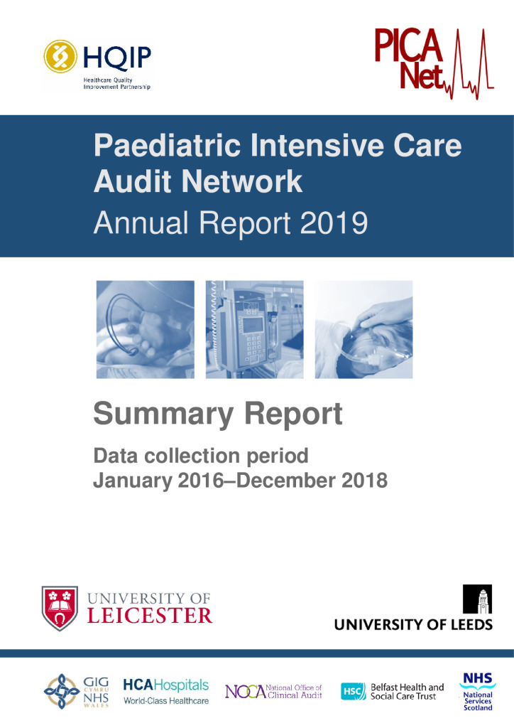 Paediatric Intensive Care Audit Network: Annual Report 2019