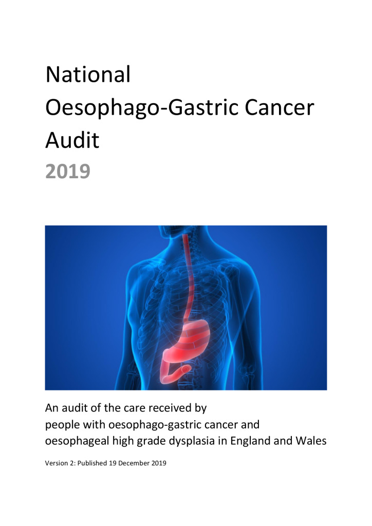 National Oesophago-Gastric Cancer Audit 2019