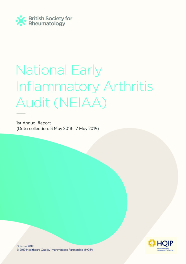 National Early Inflammatory Arthritis – First Annual Report