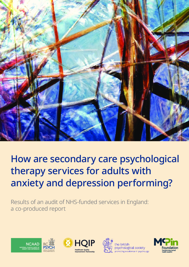 National Clinical Audit of Anxiety and Depression: Psychological Therapies Spotlight Report 2019