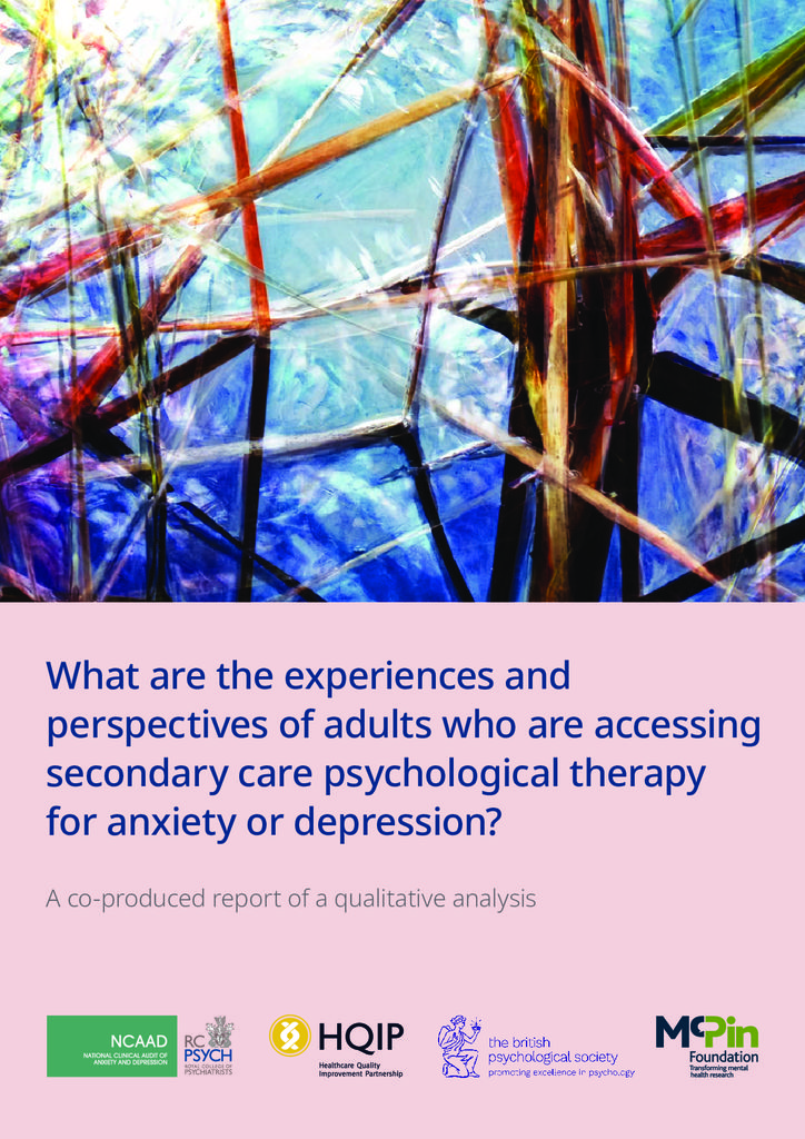 National Clinical Audit of Anxiety and Depression: Psychological Therapies Spotlight Report 2020