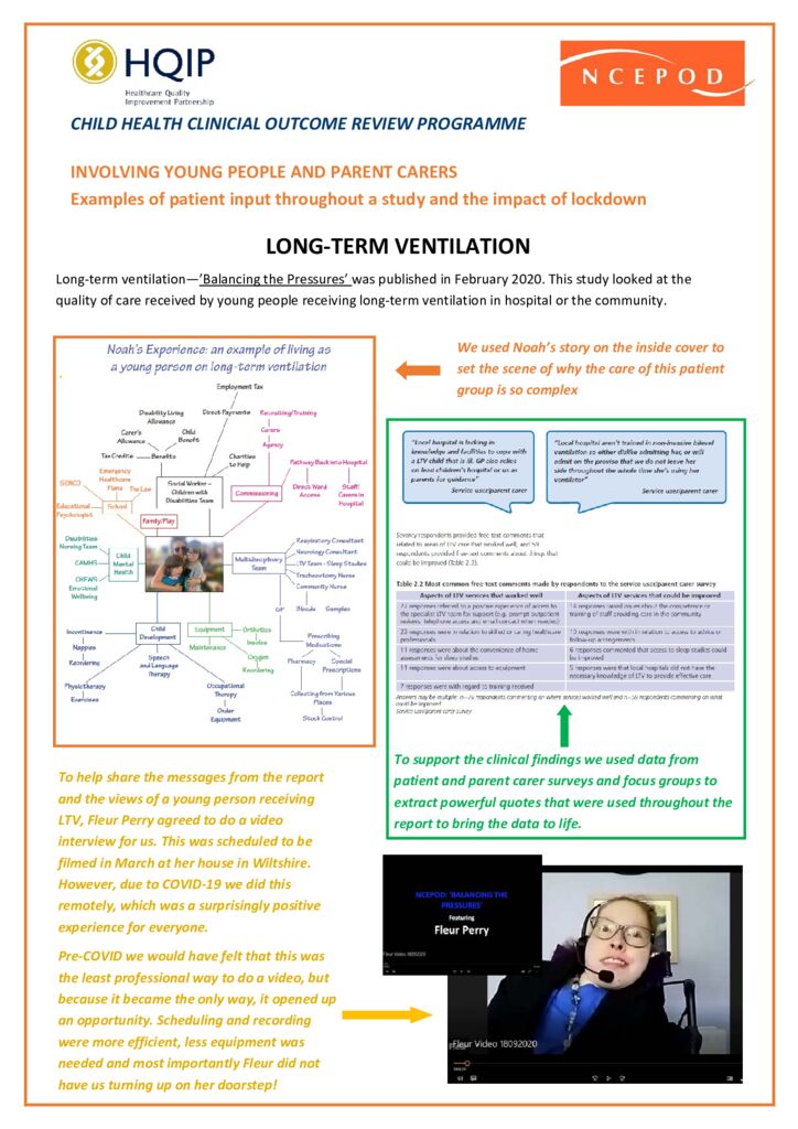 Child Health Clinical Outcomes Review Programme – RDMA20 Case Study