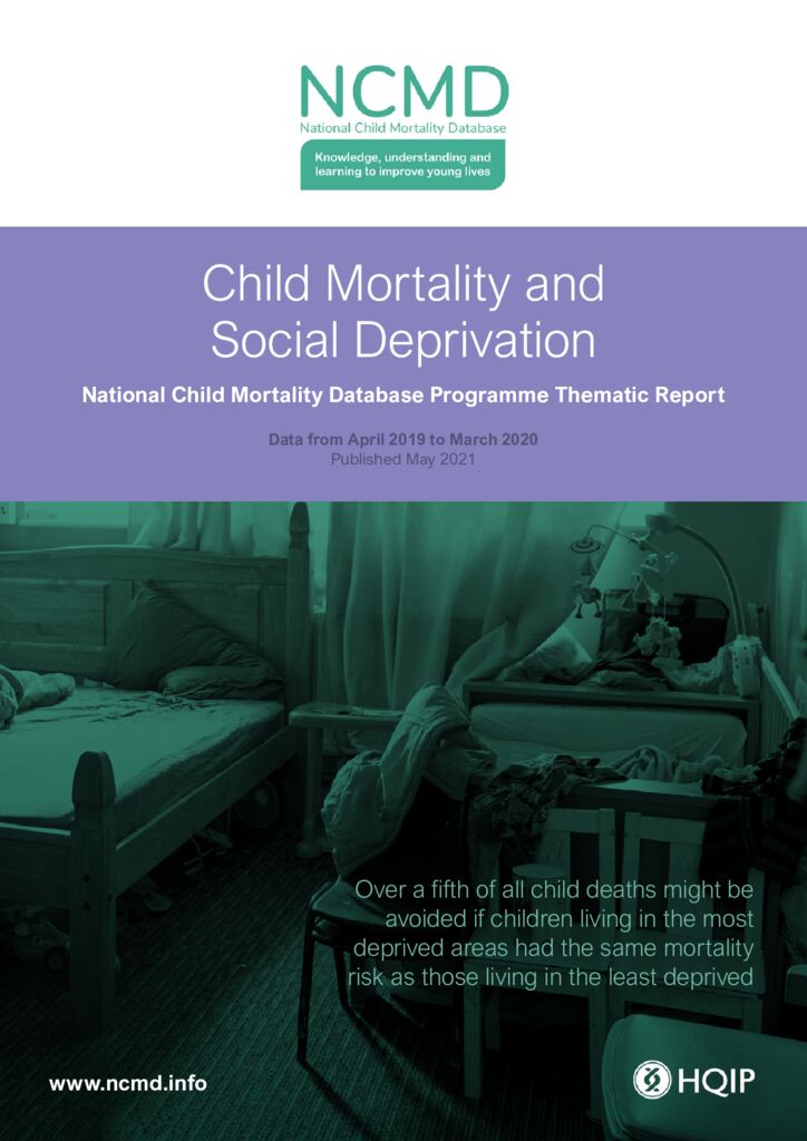 National Child Mortality Database Programme – Child Mortality and Social Deprivation Thematic Report