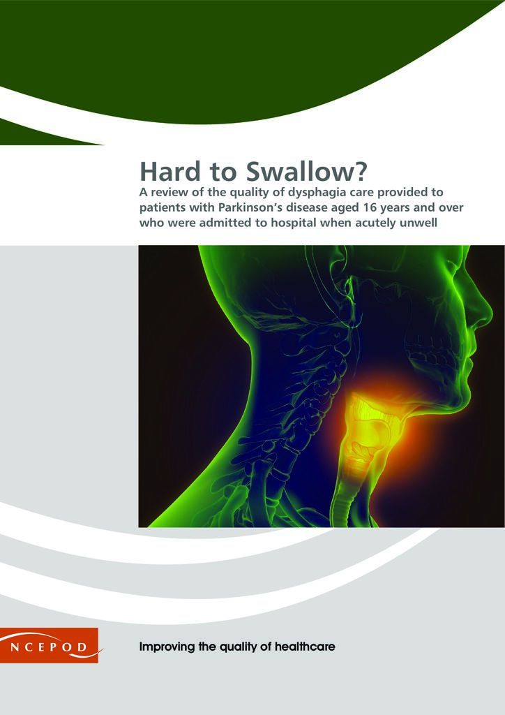 Medical and Surgical Clinical Outcome Review Programme: Dysphagia in Parkinson’s disease