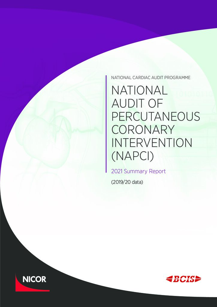 National Audit of Percutaneous Coronary Intervention: 2021 summary report