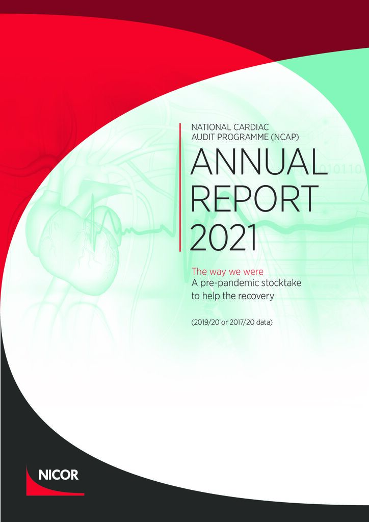 National Cardiac Audit Programme Report: A pre-pandemic stock take to help the recovery