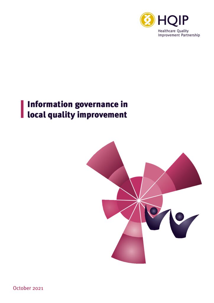 Information governance in local quality improvement