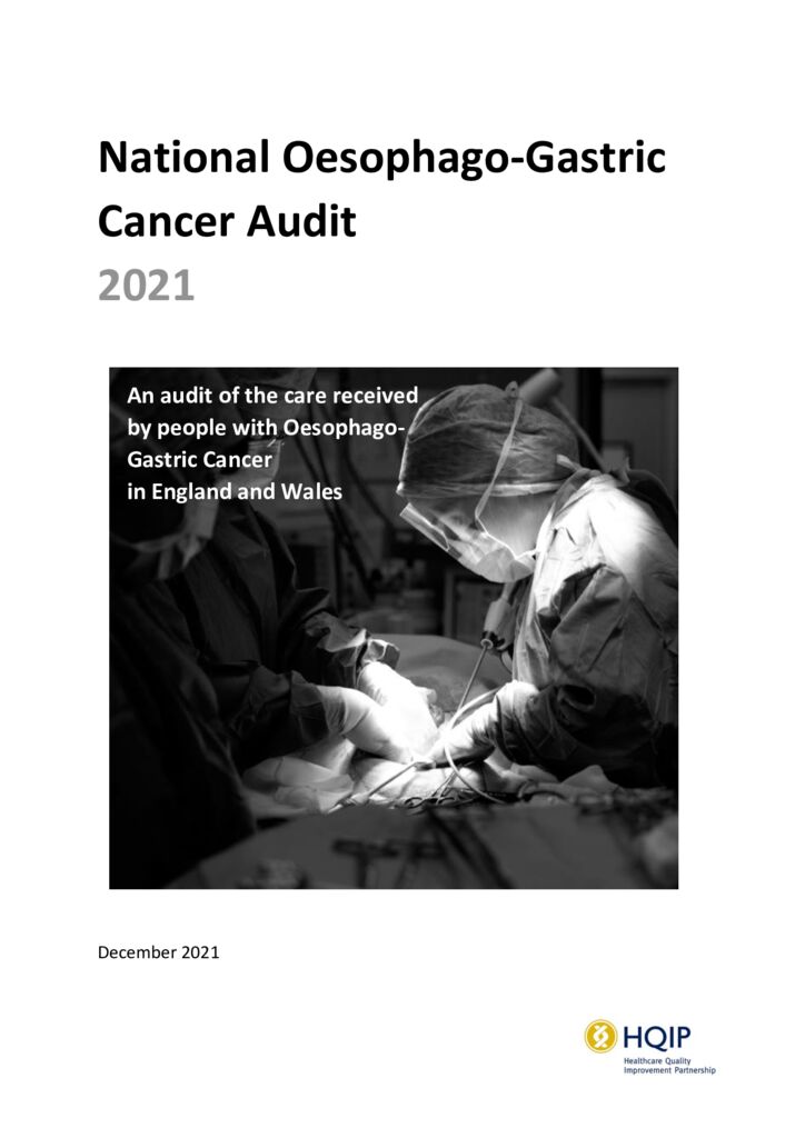 National Oesophago-Gastric Cancer Audit, Annual Report 2021