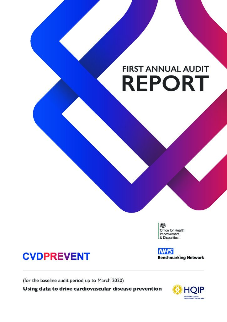 Cardiovascular Disease Prevention First Annual Audit Report Hqip Cardiovascular Disease Prevention First Annual Audit Report Hqip