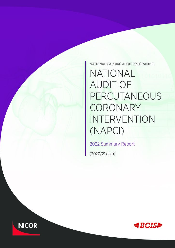 National Audit of Percutaneous Coronary Intervention: 2022 Summary report