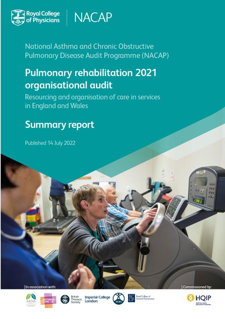Pulmonary Rehabilitation 2021 Organisational Audit: Summary report