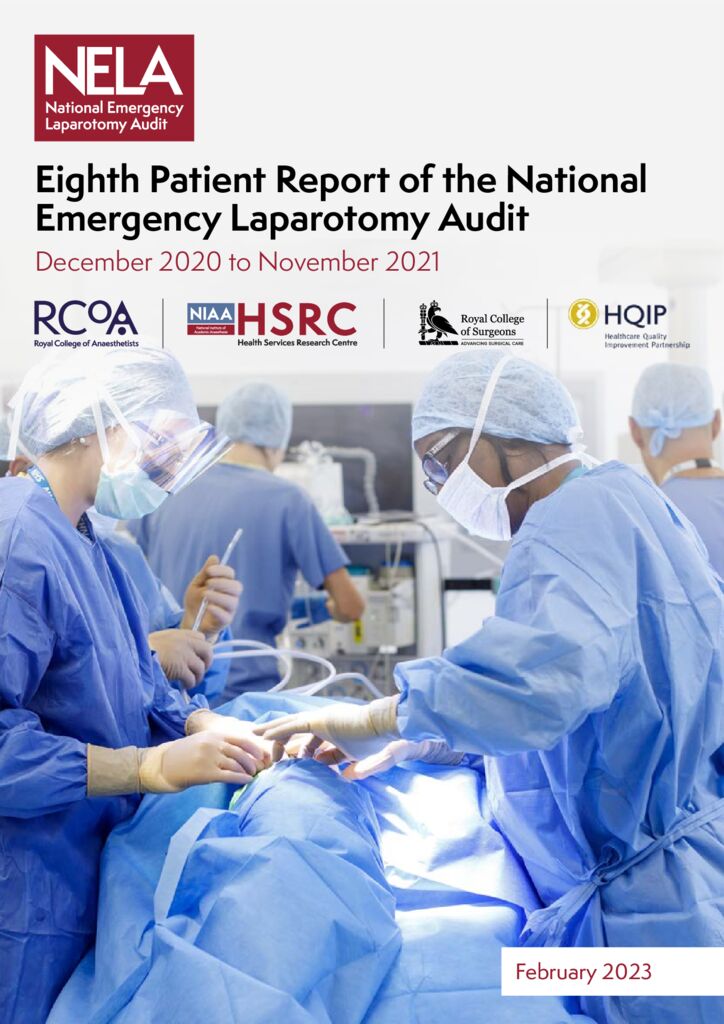 Eighth patient report – emergency laparotomy (NELA)