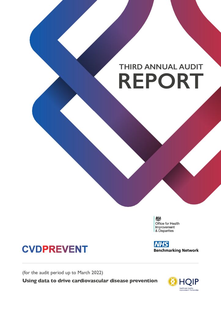 Cardiovascular disease – Third annual audit report (CVDPREVENT)
