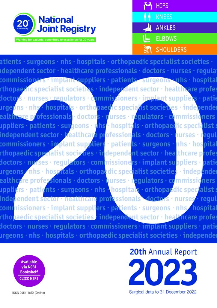 National Joint Registry 20th Annual Report 2023