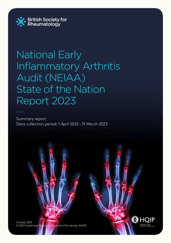 thumbnail of National Early Inflammatory Arthritis Audit (NEIAA) report (FINAL)
