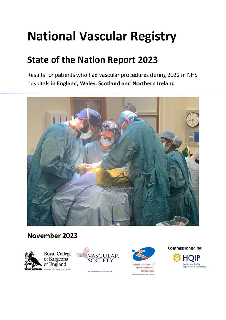 National Vascular Registry State of the Nation report 2023