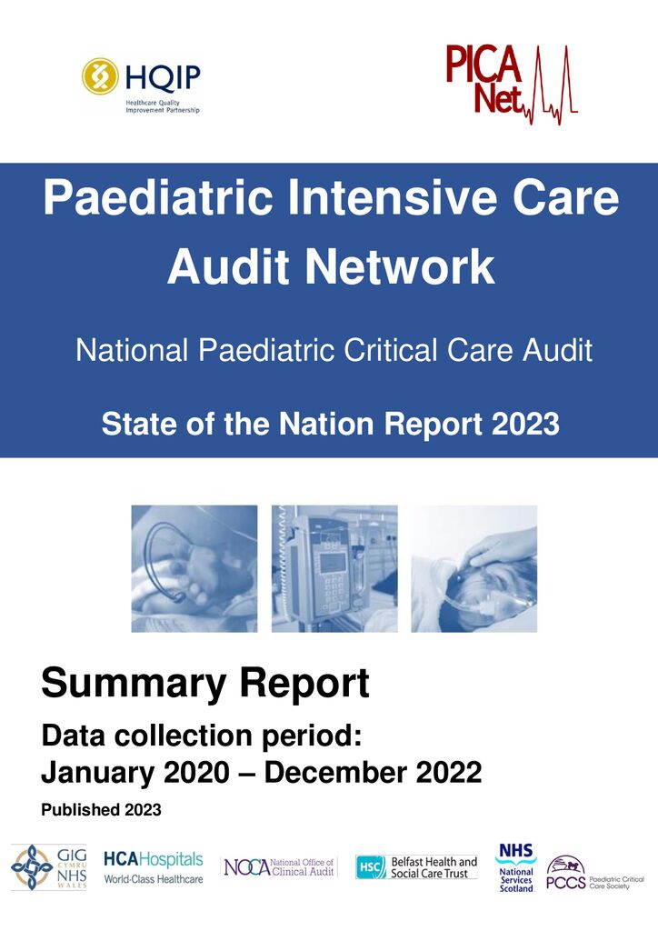 PICANet Paediatric critical care state of the nation report