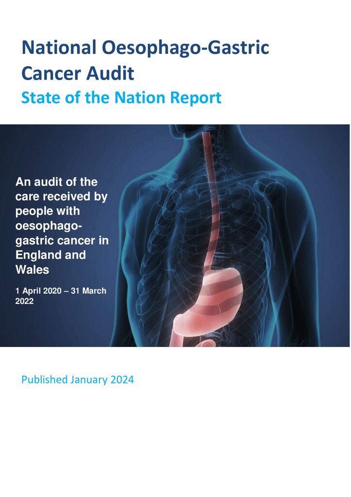 National Oesophago-Gastric Cancer Audit (NOGCA) report